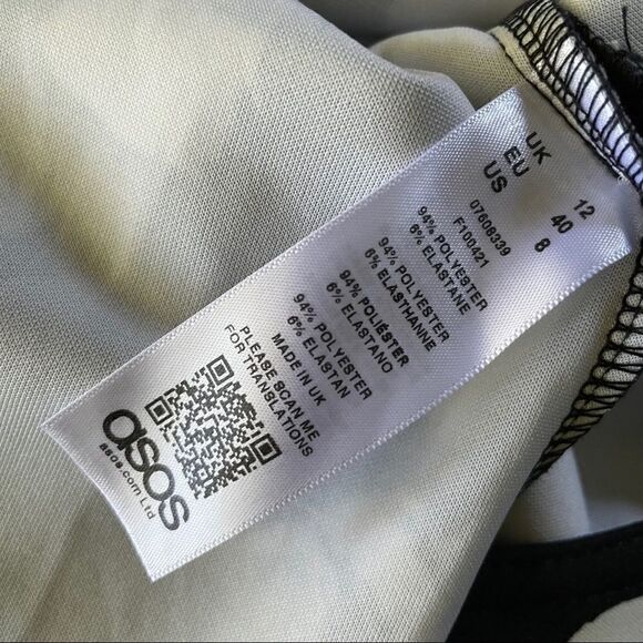 ASOS neoprene tie back dress - Picture 6 of 6